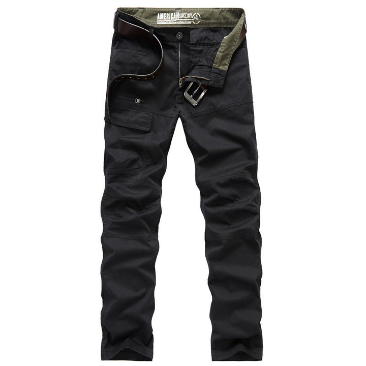 Men's multifunctional cargo pants with numerous practical pockets and durable material Lisslune