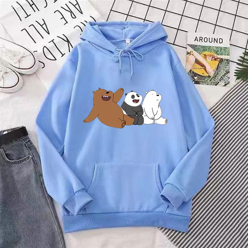 Women's hoodie with humorous animal motif Lisslune