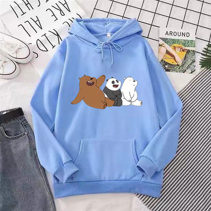 Women's hoodie with humorous animal motif Lisslune