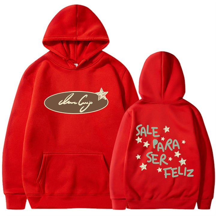 Women's hoodie sweatshirt with creative lettering and eye-catching design Lisslune