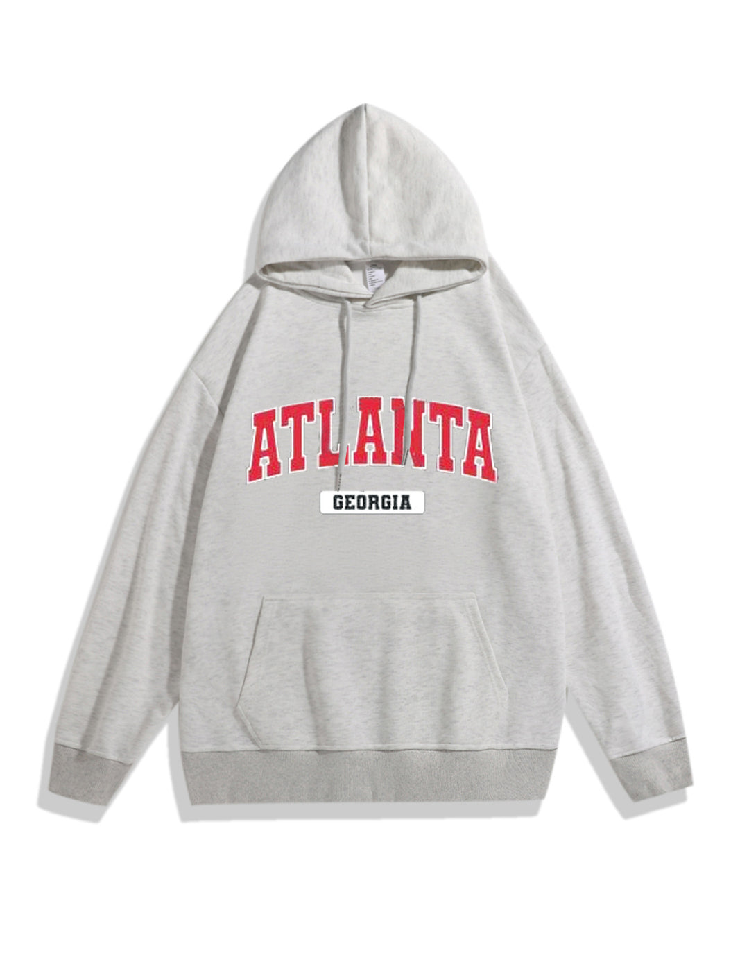 Women's hoodie with stylish Atlanta print Lisslune
