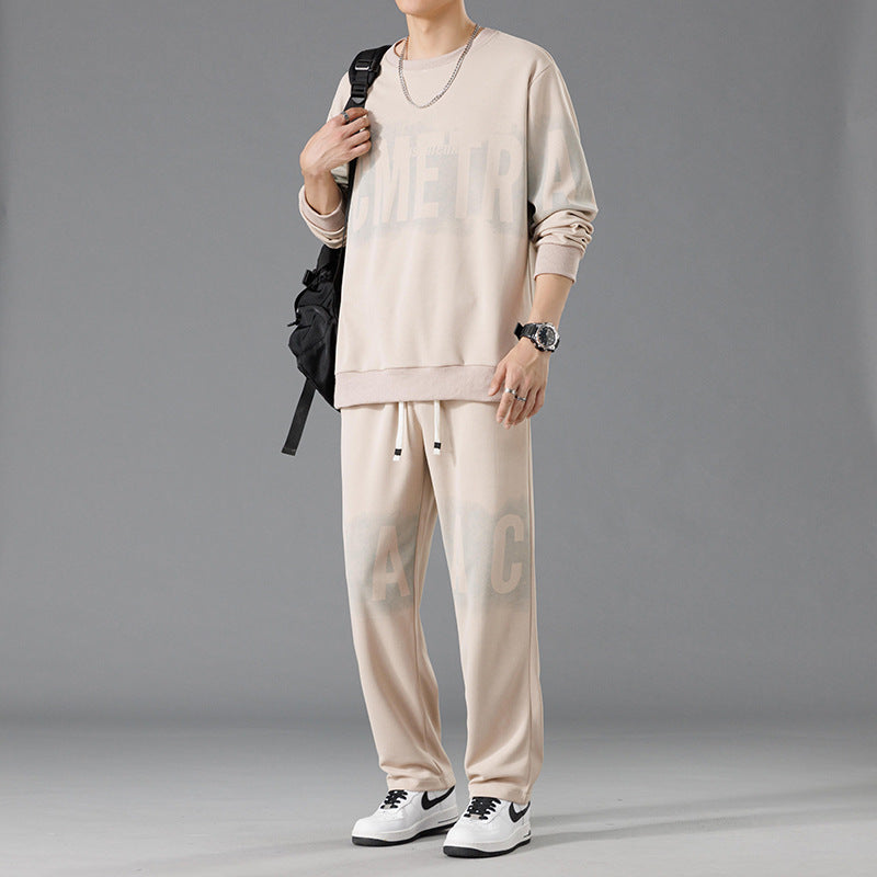 Men's Casual Sweatshirt-and-Pants Set Lisslune