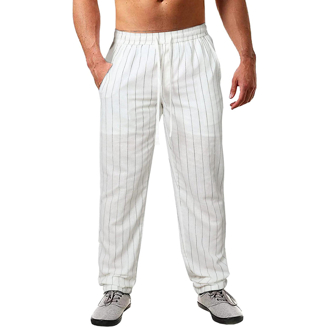 Men's fashionable casual pants with side insert pockets Lisslune