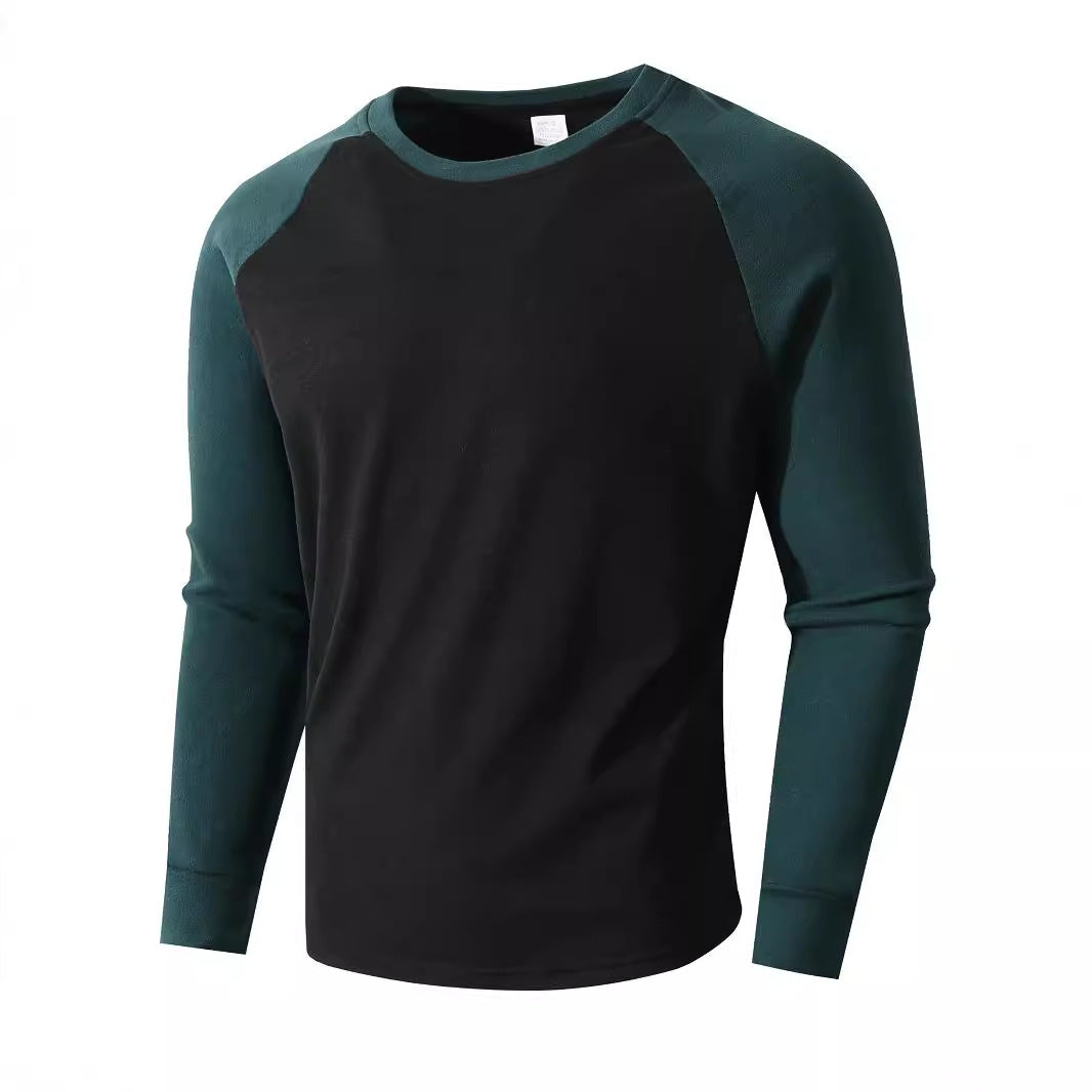 Men's sporty long-sleeve shirt with raglan sleeves Lisslune