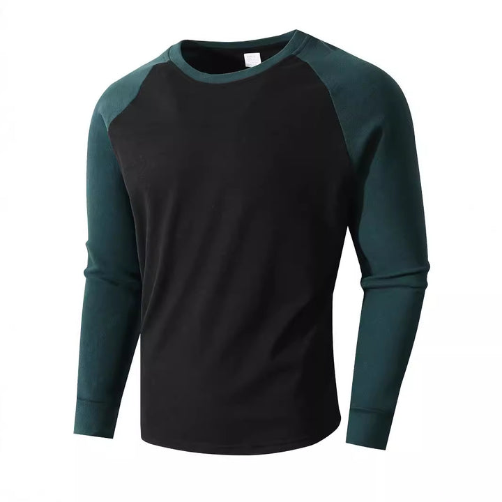 Men's sporty long-sleeve shirt with raglan sleeves Lisslune