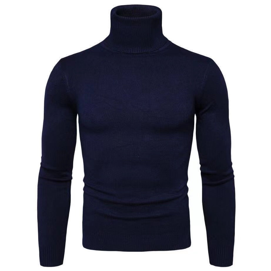 Men's turtleneck sweater made of high-quality cotton Lisslune