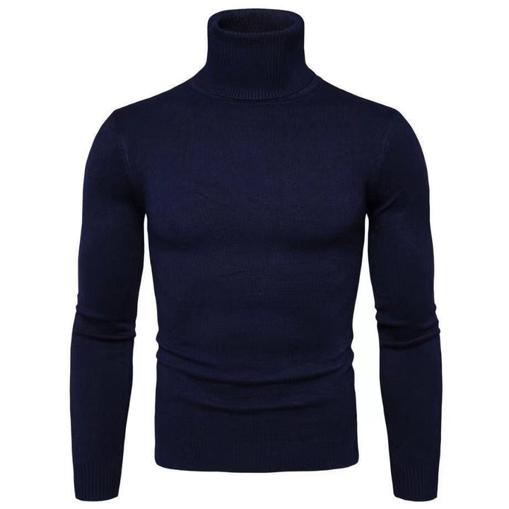 Men's turtleneck sweater made of high-quality cotton Lisslune