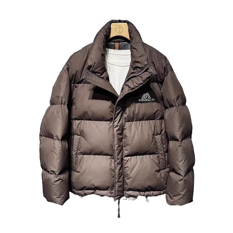 Men's Padded Winter Jacket with Practical Hood Design Lisslune