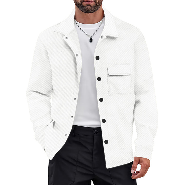Men's casual shirt jacket Lisslune