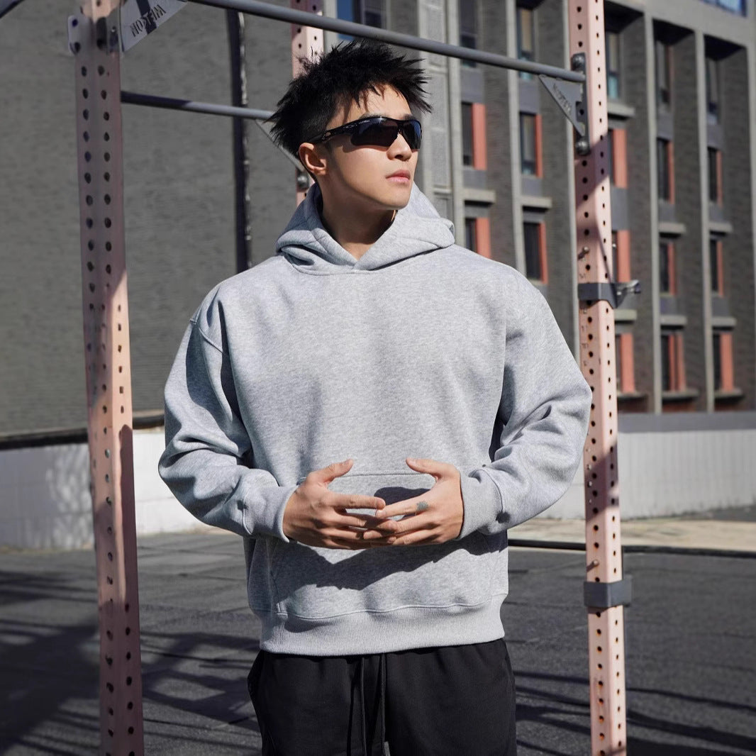 Men's hoodie sweatshirt made of high-quality cotton material with a modern oversized fit Lisslune