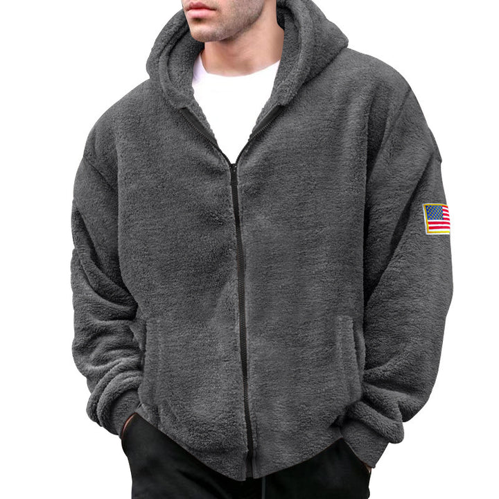 Men's Fleece Jacket Lisslune
