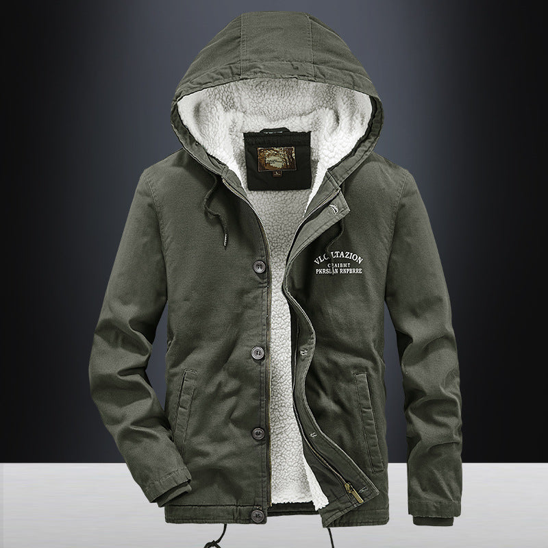 Men's Casual Hooded Jacket Lisslune