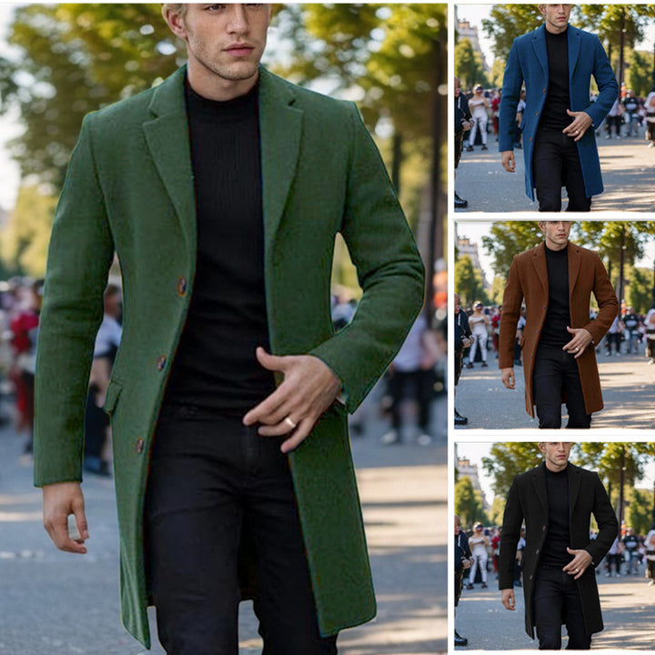 Men's elegant simple coat Lisslune