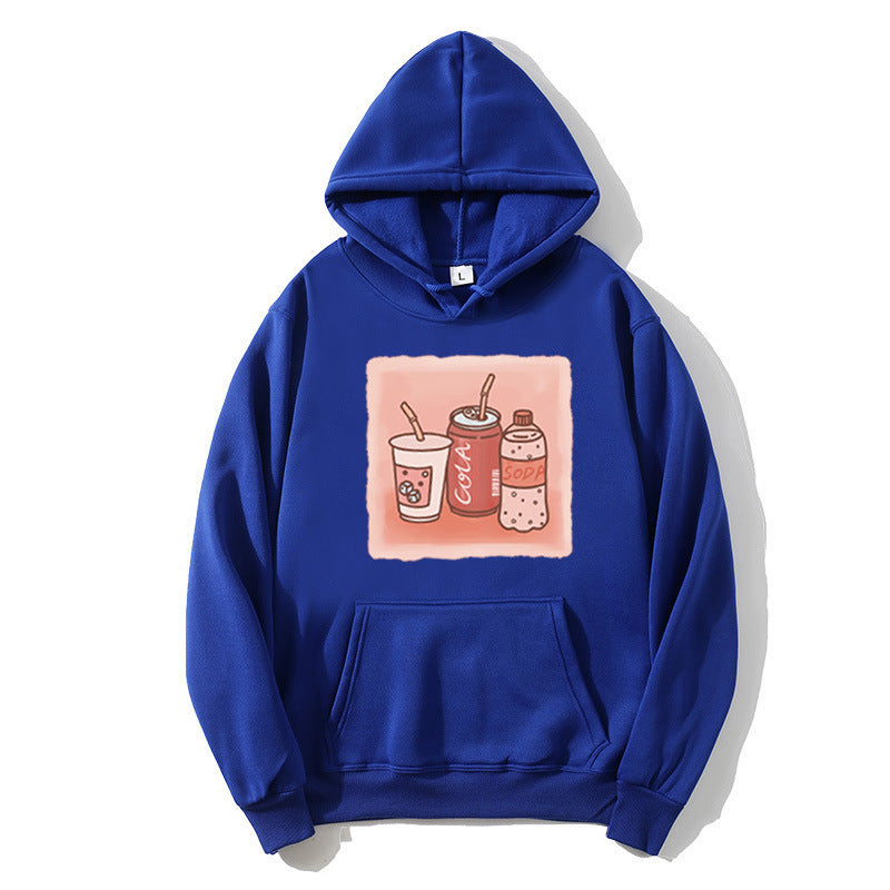 Women’s hoodie with inspiring drink motif Lisslune