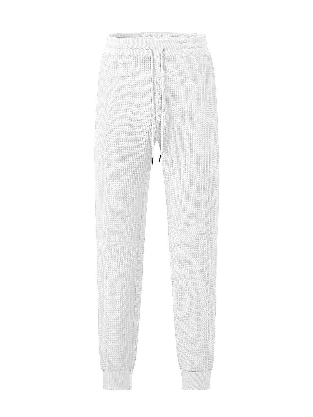 Men's Sporty Waffle Structure Jogging Pants Lisslune