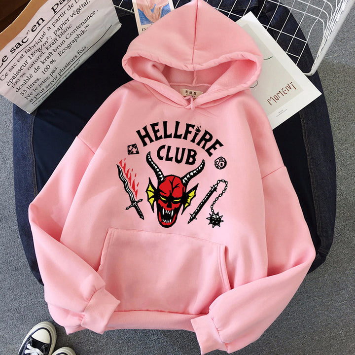 Women's hoodie with eye-catching design and casual fit Lisslune