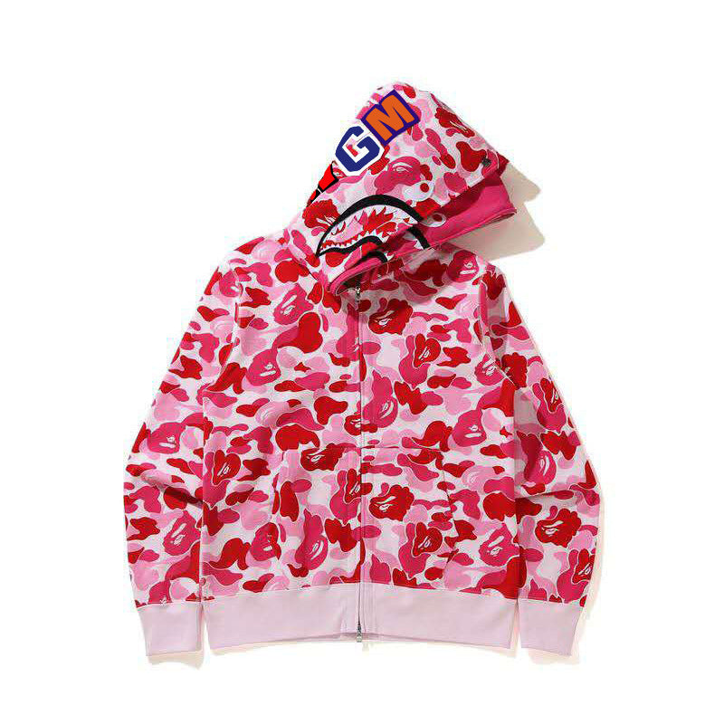Men's hoodie with a unique camouflage design and a striking zipper Lisslune