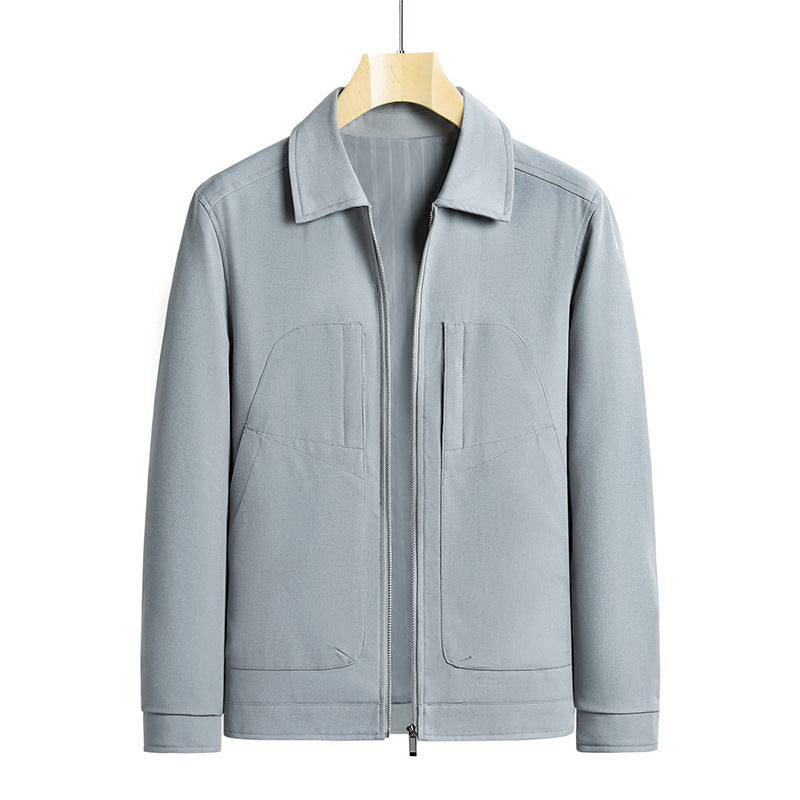 Men's casual leisure jacket with practical pockets Lisslune