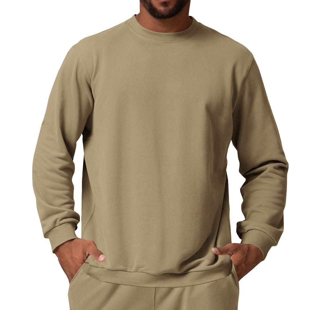 Men's Cozy Sweatshirt with Practical Pockets Lisslune
