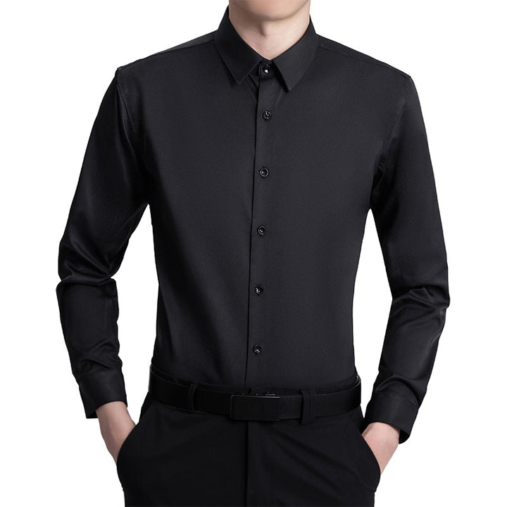 Men's Elegant Long Sleeve Shirt made of Breathable Material Lisslune