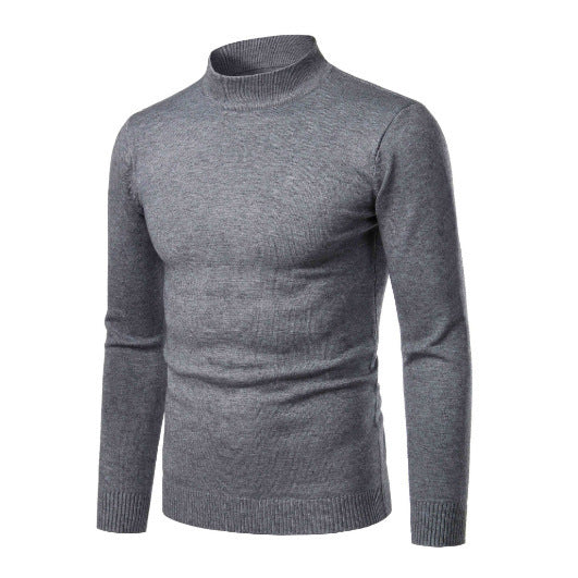 Men's turtleneck sweater made of high-quality knit material Lisslune