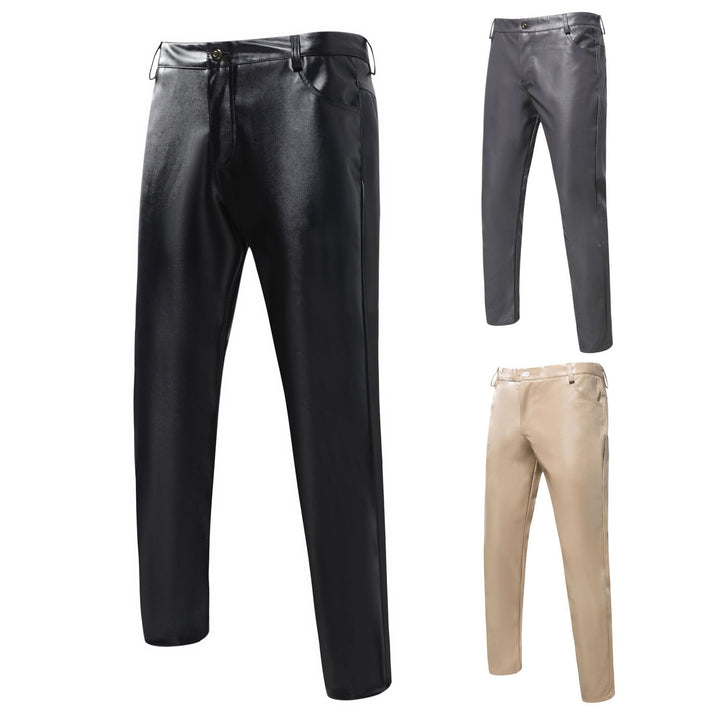Men's elegant summer pants with breathable fabric and practical drawstring Lisslune