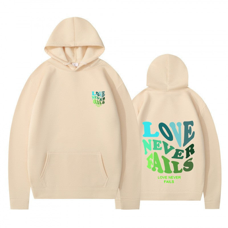 Women’s hoodie with inspiring lettering and casual fit Lisslune