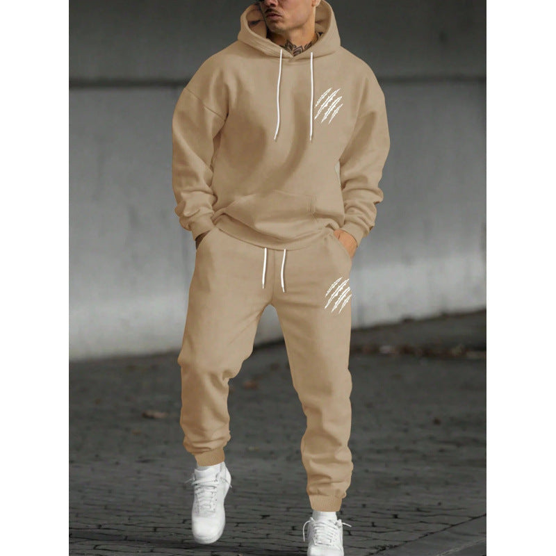 Men's tracksuit with modern graphic design and practical pockets Lisslune