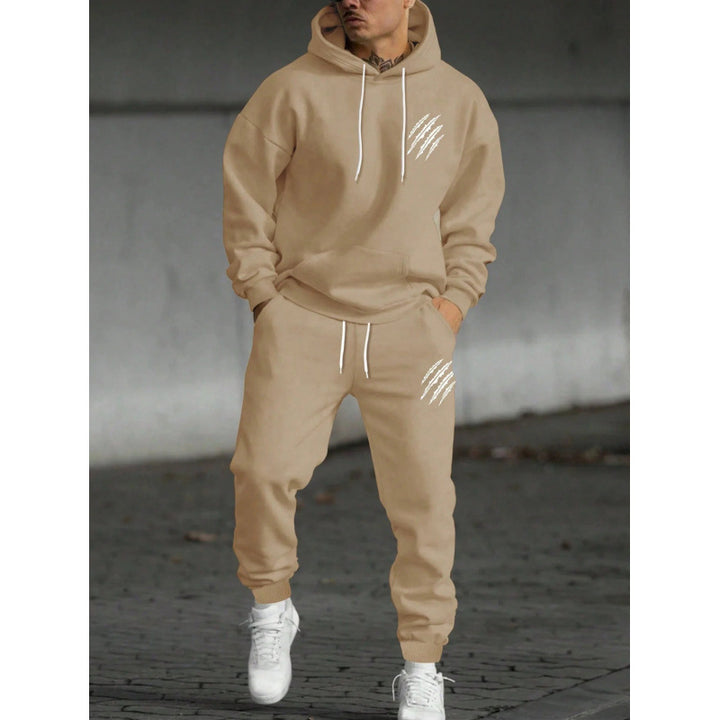 Men's tracksuit with modern graphic design and practical pockets Lisslune