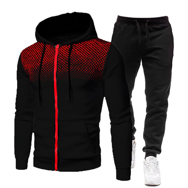 Men's hoodie and jogging pants set with breathable design Lisslune