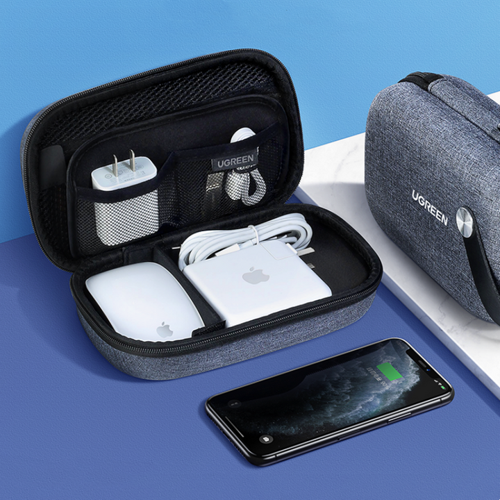 Lisslune | Shockproof Hard Shell Portable Multifunctional Travel Digital Storage Bag