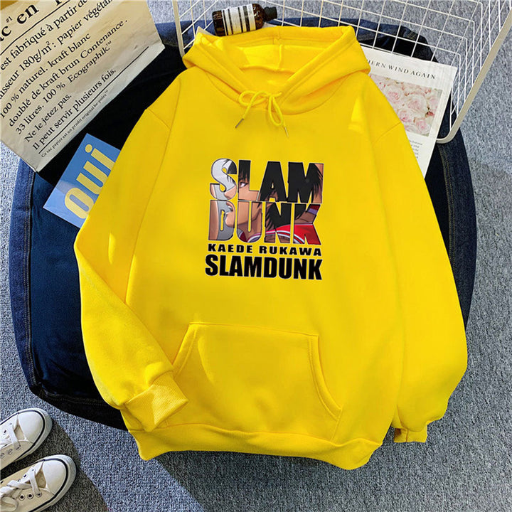 Women's hoodie with creative Slam Dunk design Lisslune