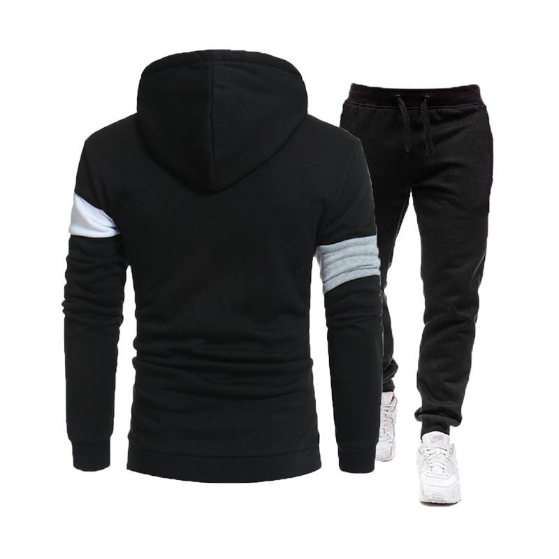 Men's Sporty Hoodie and Jogging Pants Set Lisslune