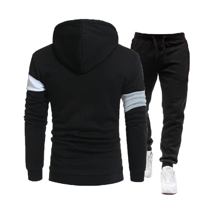 Men's Sporty Hoodie and Jogging Pants Set Lisslune