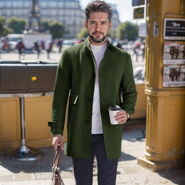 Men's stylish leisure coat with practical pockets and elegant cut Lisslune