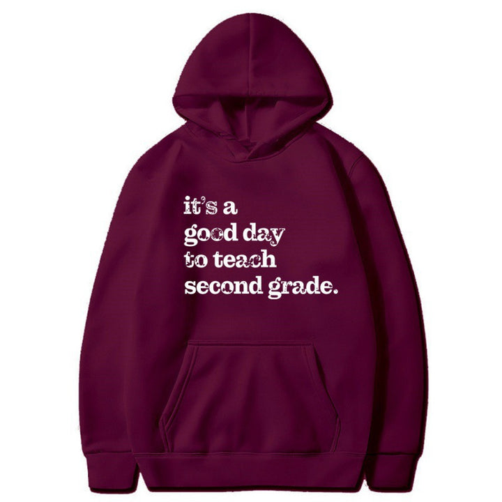 Women's hoodie with inspiring teacher quote and comfortable fit Lisslune