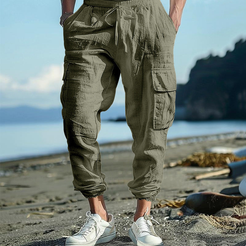 Men's Cargo Jogging Pants with Practical Pockets Lisslune