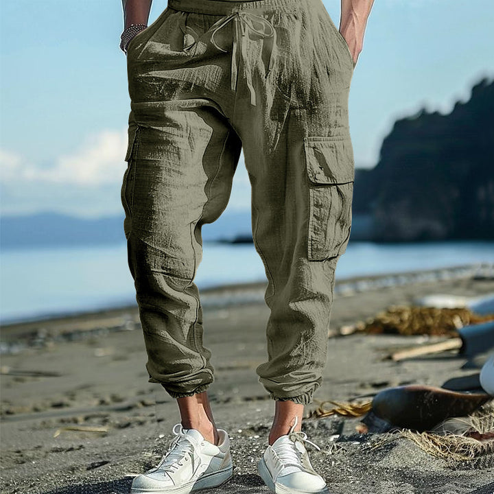 Men's Cargo Jogging Pants with Practical Pockets Lisslune