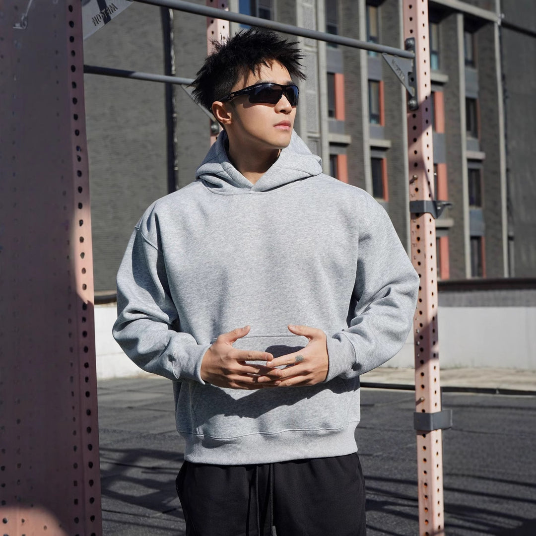 Men's hoodie sweatshirt made of high-quality cotton material with a modern oversized fit Lisslune