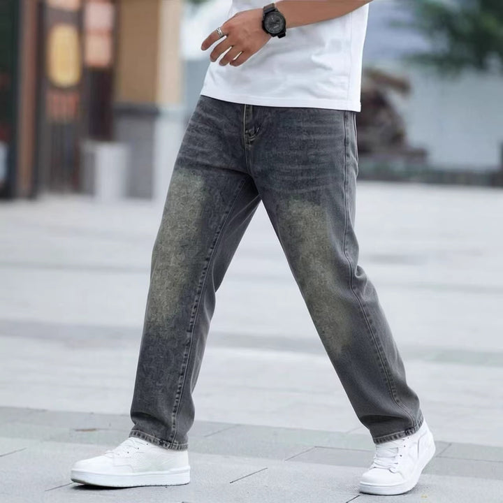 Herren lässige Jeans mit einzigartigem Design Lisslune