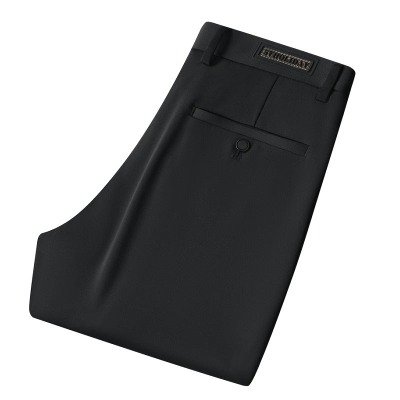 Men's elegant suit pants with modern cut and practical pockets Lisslune