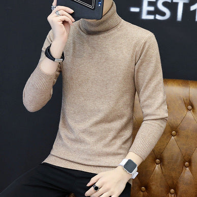 Men's Elegant Turtleneck Sweater made of fine knit Lisslune