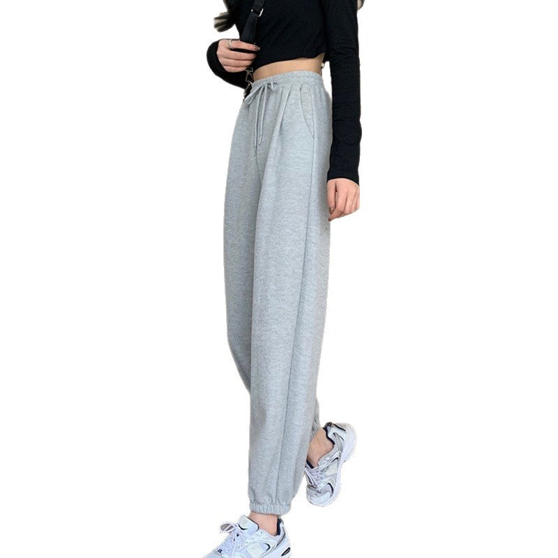 Women's Comfortable Jogging Pants with Elastic Waistband Lisslune