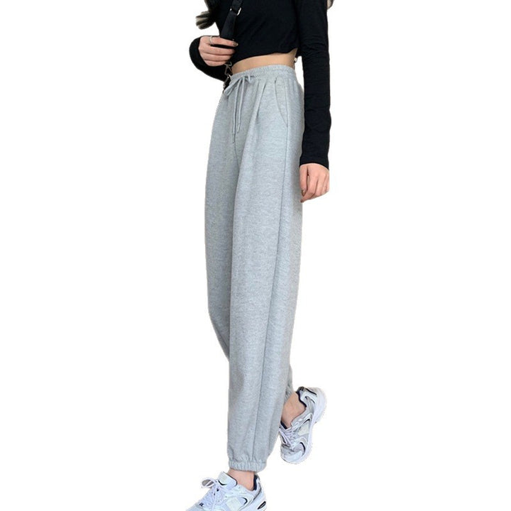 Women's Comfortable Jogging Pants with Elastic Waistband Lisslune