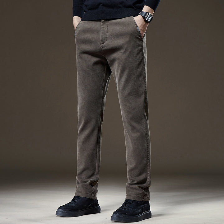 Men's Fashionable Chino Pants In Casual Cut Lisslune