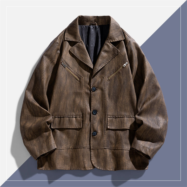 Men's Casual Jacket with Multifunctional Pockets Lisslune