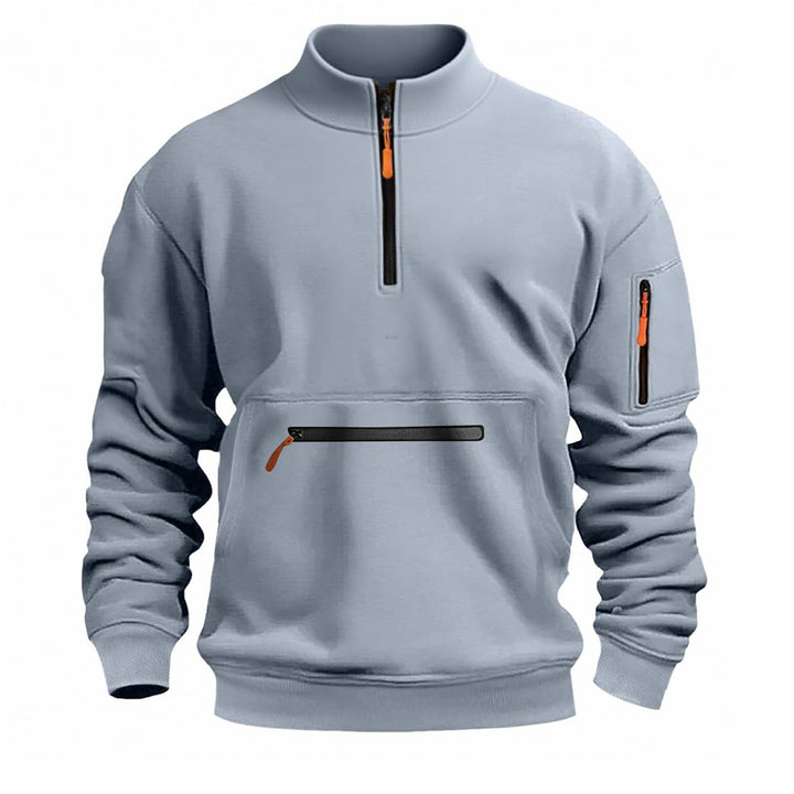 Men's functional sweatshirt with zipper Lisslune