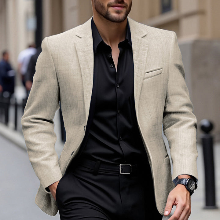 Men's elegant structured blazer Lisslune