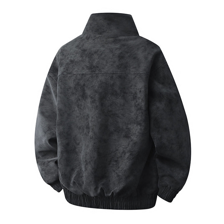 Men's fashionable transitional jacket with high collar and revitalizing inner lining Lisslune