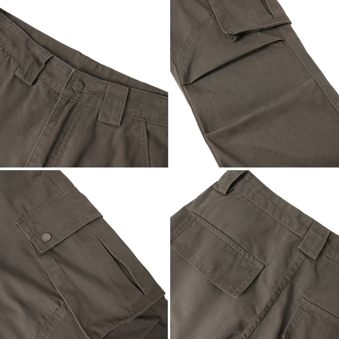 Men's cargo pants with side pockets and comfortable fit Lisslune
